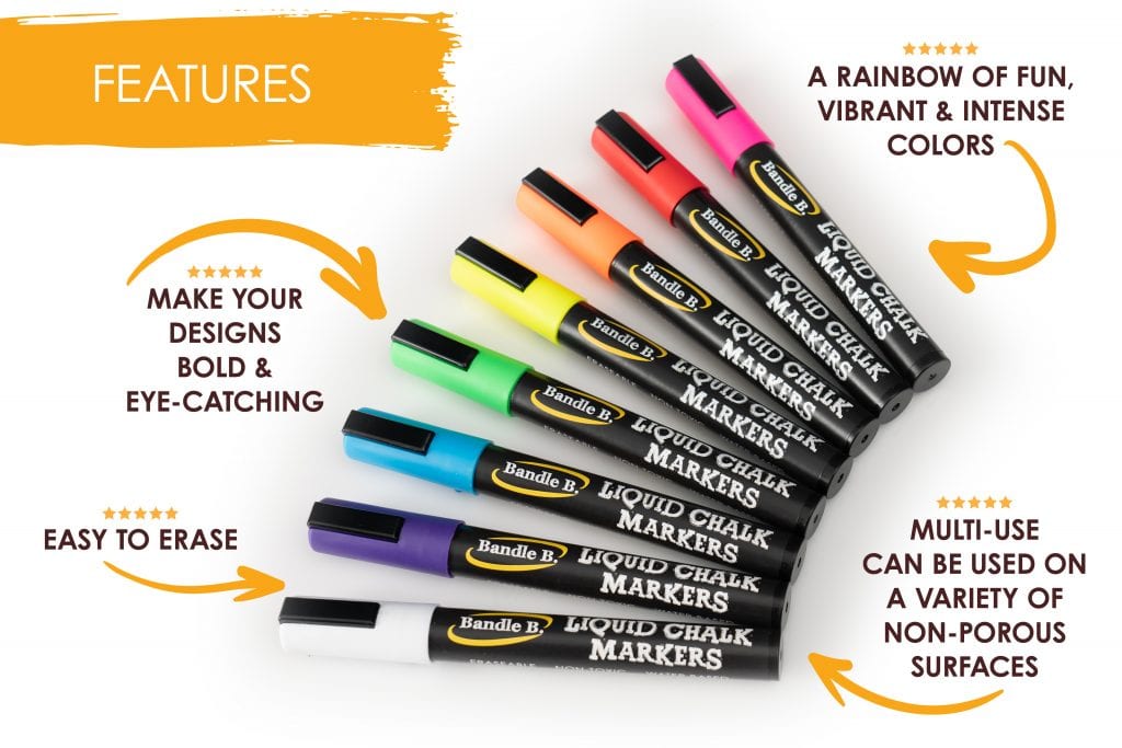 Liquid Chalk Markers – 5 Star North